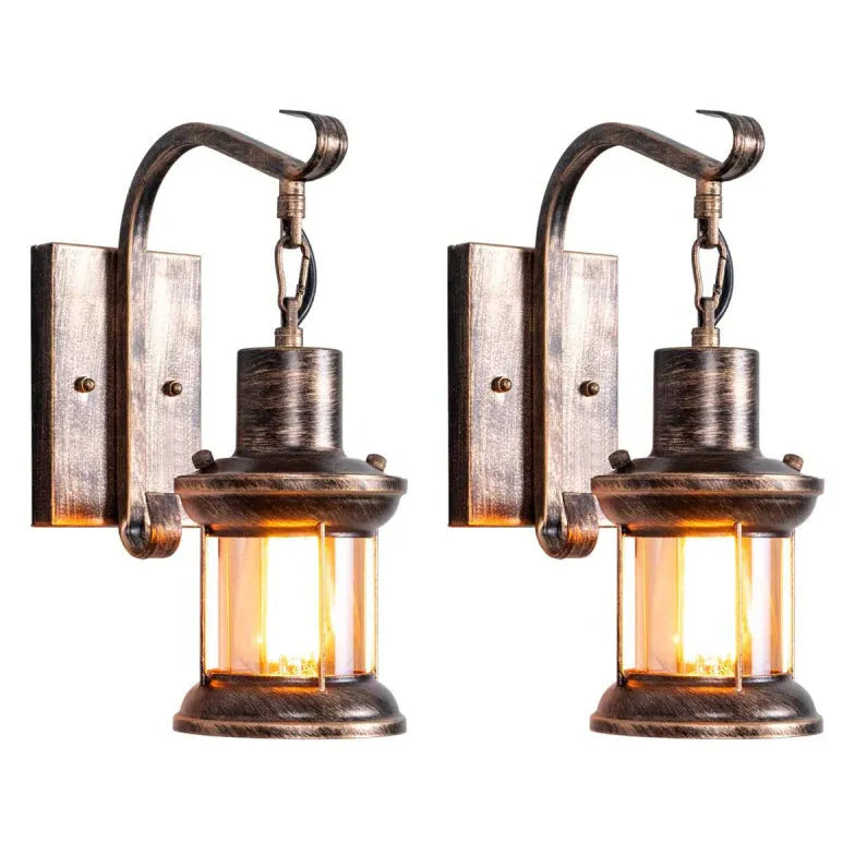 bronze exterior wall lights vintage